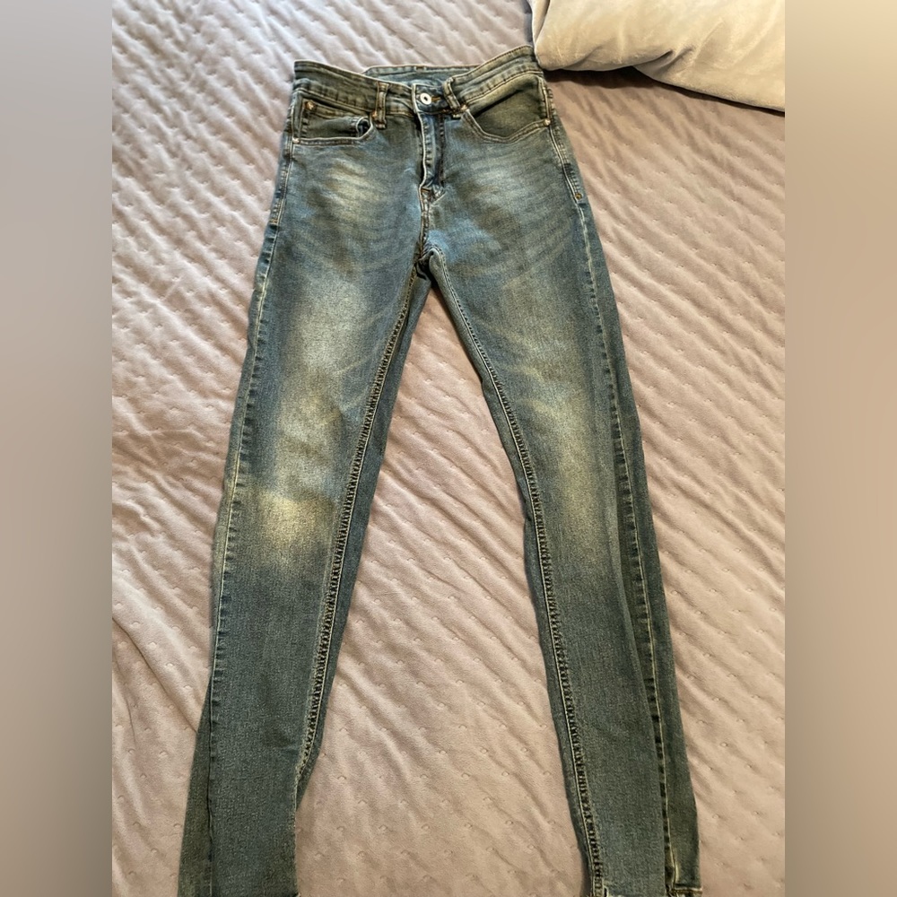 smith mills jeans dark wash denim